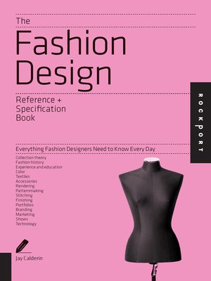 cover image of The Fashion Design Reference & Specification Book